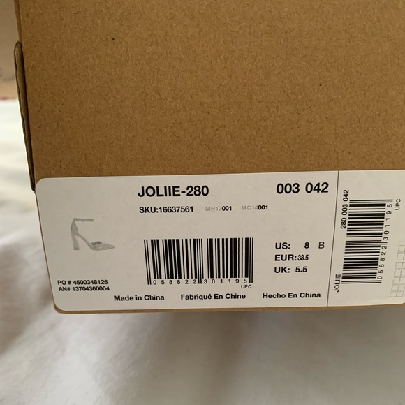 Elegant Rhinestone Block Heel Pumps - Picture 5 of 5